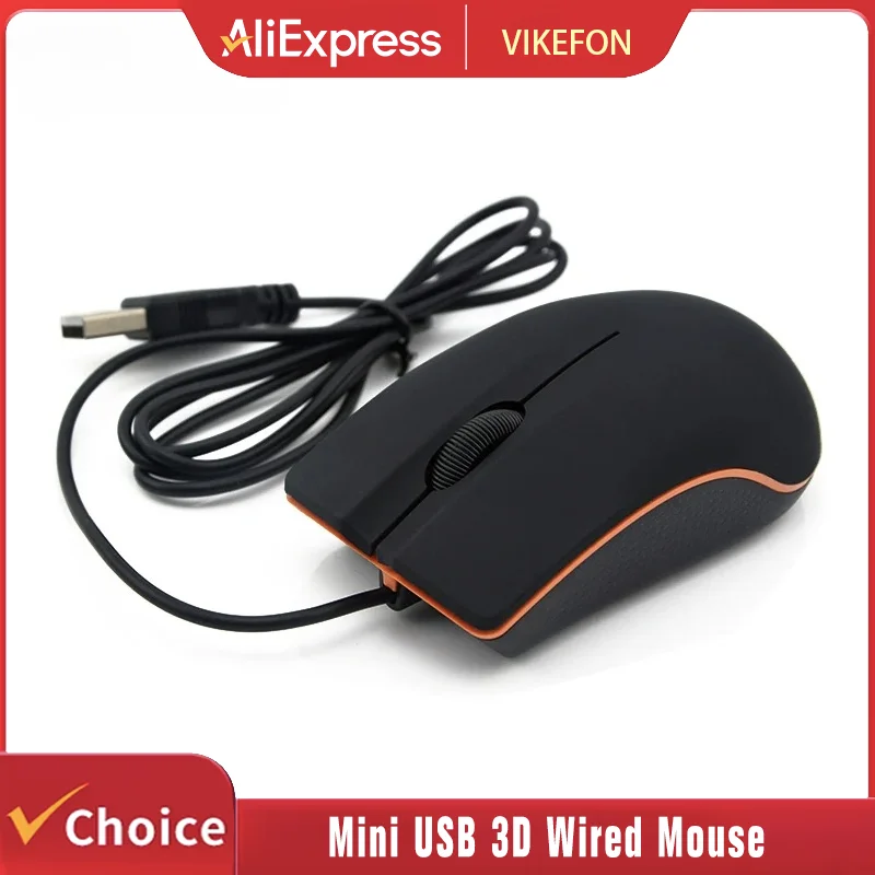 Mini USB 3D Wired Maus Optische 1200 DPI Gaming Mäuse Für Laptop Notebook PC Desktop-Computer Für Macbook Ultra Dünne