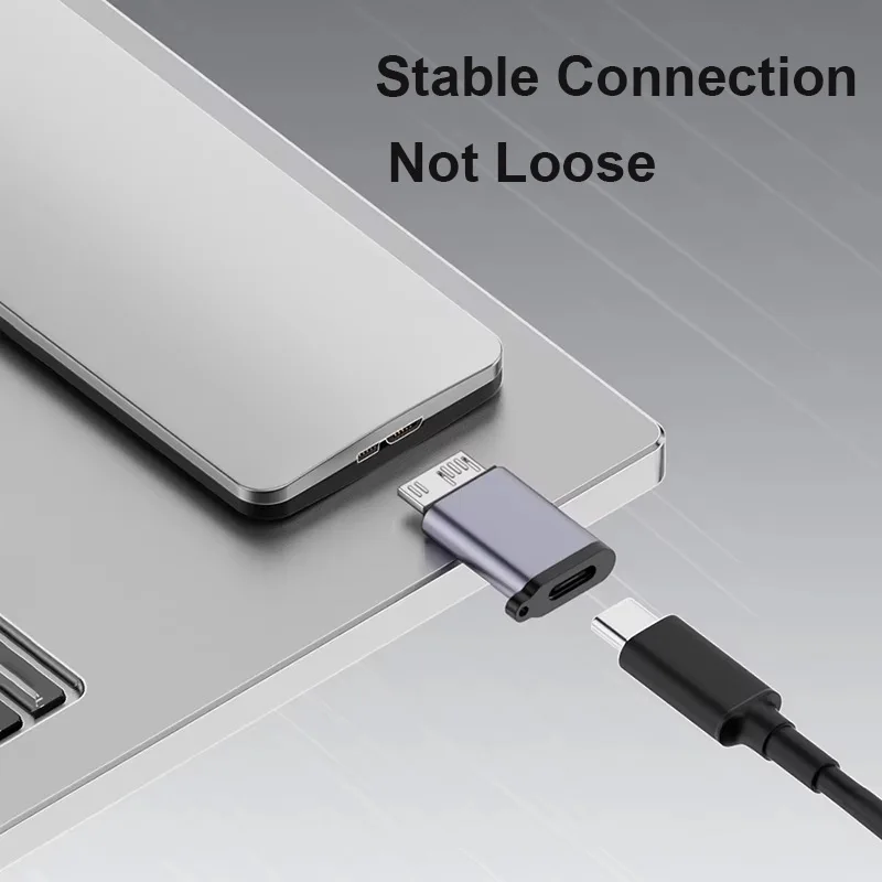 Переходник Micro B USB C 3.0 «папа» на «мама» типа C Разъем USB3.0 Micro B для внешнего жесткого диска Кабель-адаптер HDD
