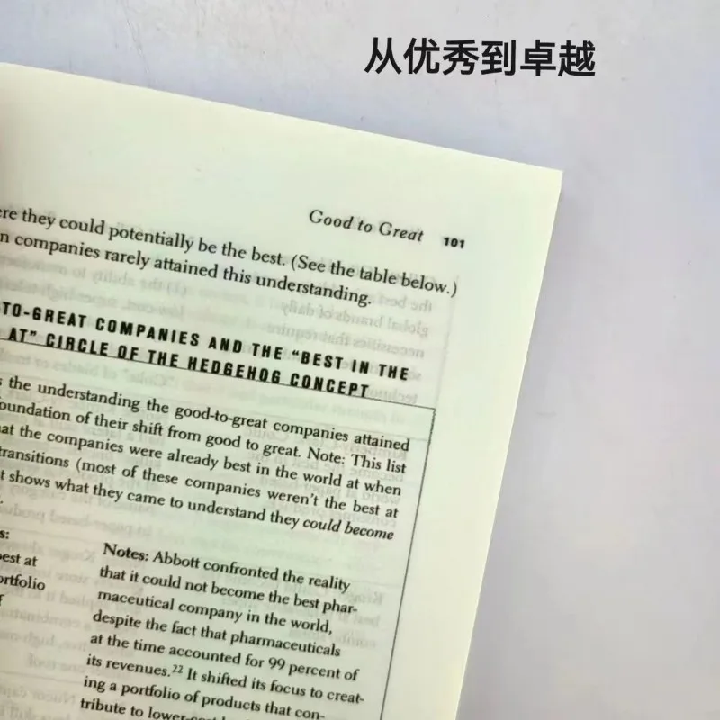 Gut zu großartig, von Jim Collins, Erfolgreiche Gewohnheiten der visionären Unternehmen, Taschenbuch in englischen Libros