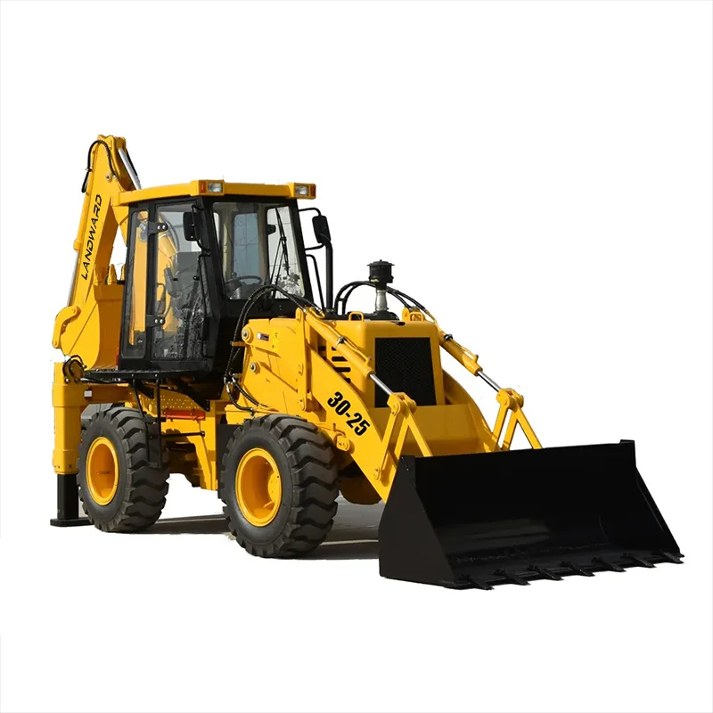 New Multipurpose Agricultural Digging And Carrying Tool 4×4×4 Mini Backhoe Loader Excavator Loader Price Best Selling Customized