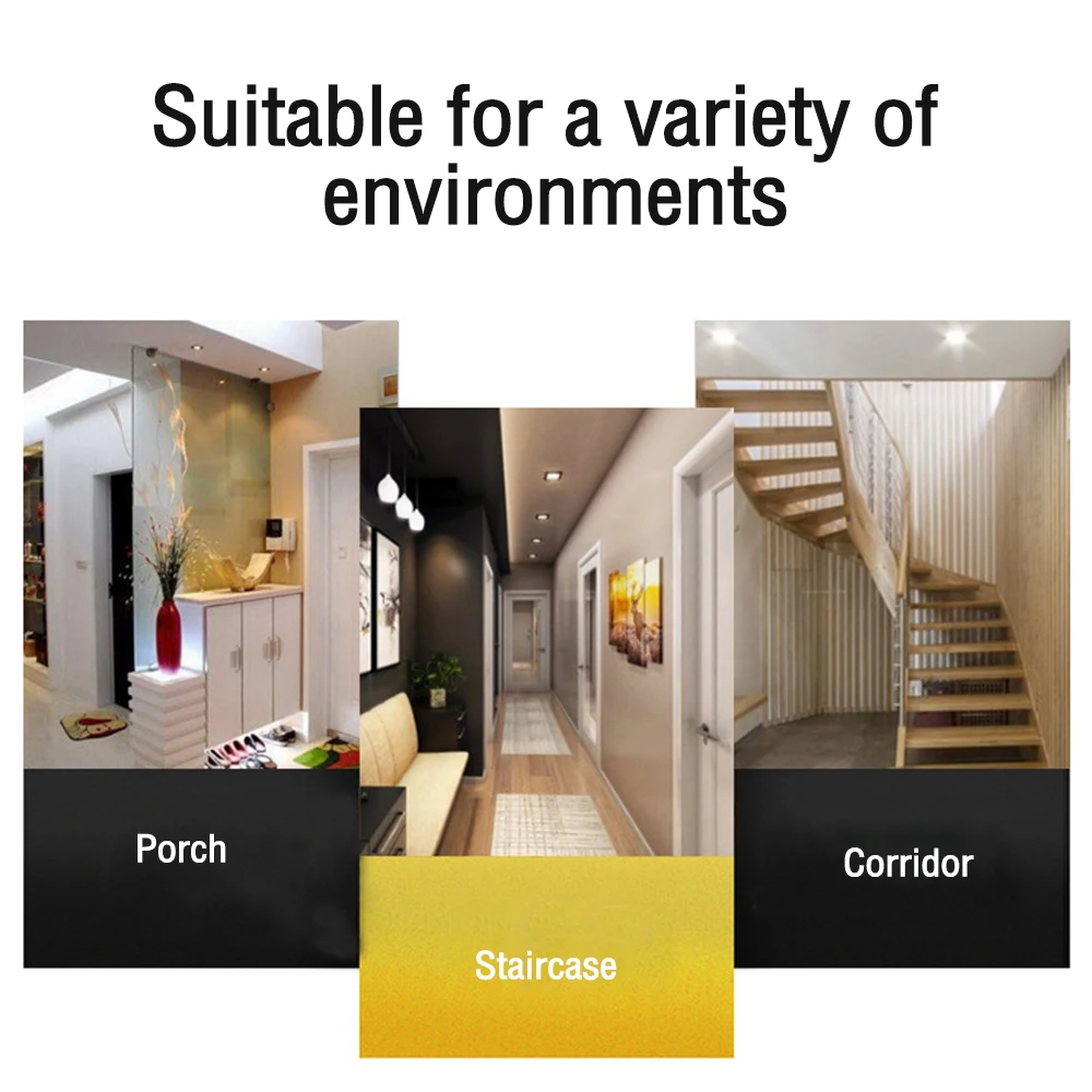 AC110-240V Automatic Human Body Infrared IR Sensor Lamp Holder LED Light E27 Base PIR Motion Detector Wall Lamp Holder Socket