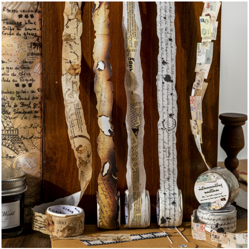 1 stücke/1 los Dekorative klebebänder Blühende Blumen masking tapes Junk Journal Scrapbooking stikcers DIY Papier