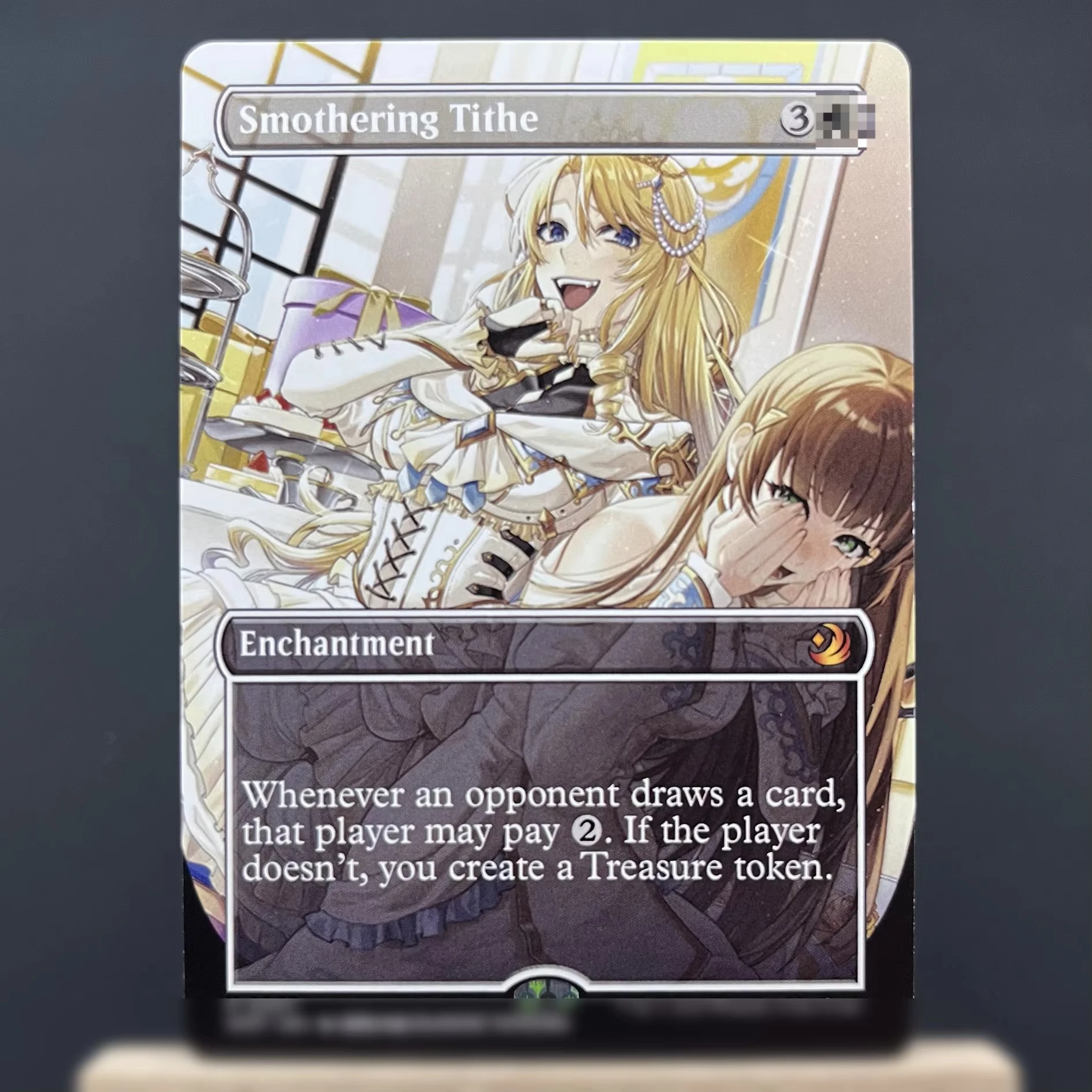 WOT LCC HOLO4-I03 Tcg-Proxy-Zauberkarten Rhystic Study Smothering Tithe Doubling Season Parallel Lives the Chalice of Gather