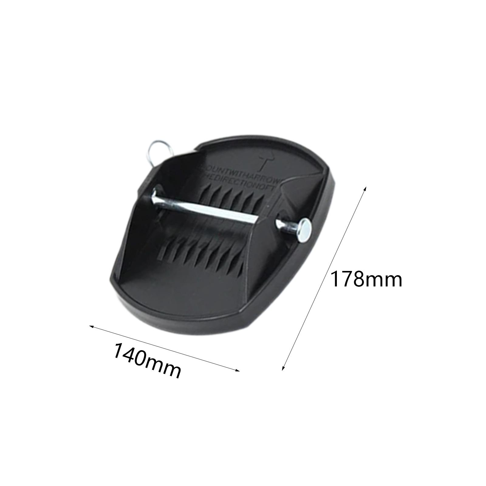Coussinets de cric de remorque génériques pour camping-car, Installation facile, niveleur, Support de pied de roue, adaptateur universel de Support de pied de roue, 4 pièces