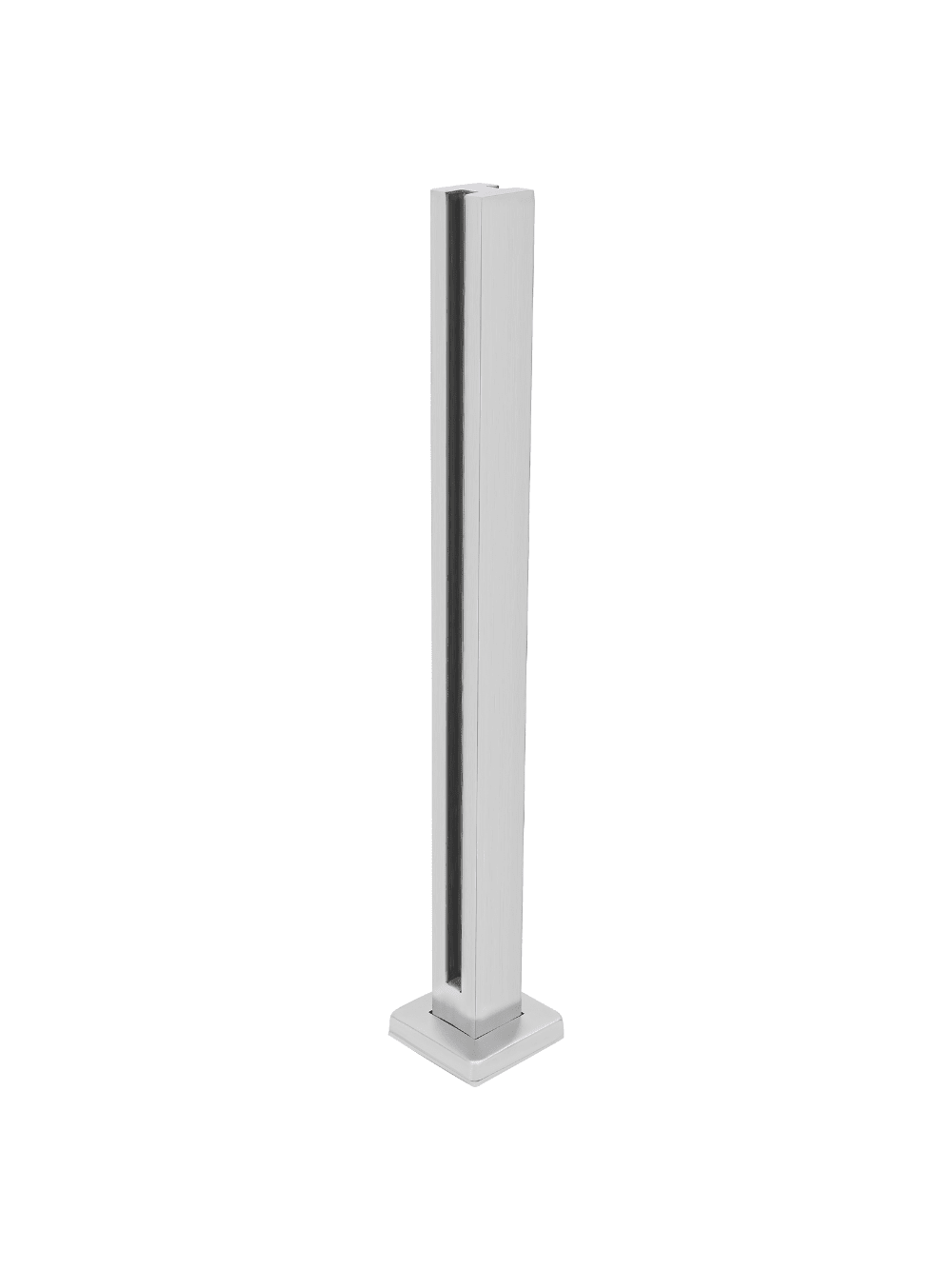 35.8"/91cm Glass Railing Mid Post 304 Stainless Steel Balustrade For Balustrade Balcony Deck Stairs Cannot Add Handrail Version