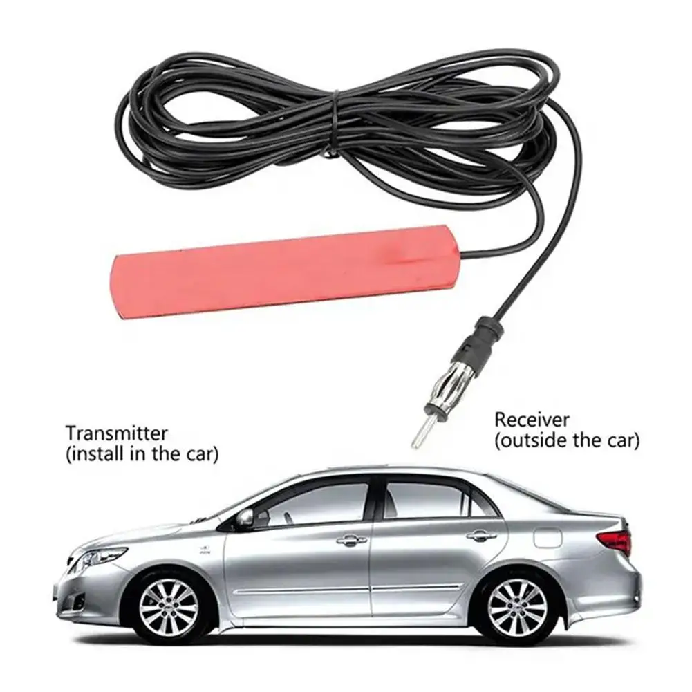 Car Radio Fm Antenna Universal Auto Length Signal Amp Amplifier Vehicle Boat Marine Signal Car Device Enhance