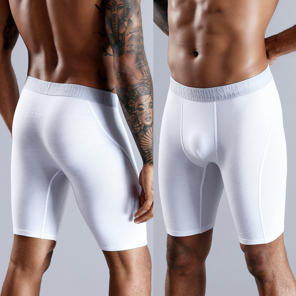 2024 新スタイル綿ボクサー脚長下着男性ショーツビッグサイズとパンティーオム高級ブランド Boxerhomme パンツ