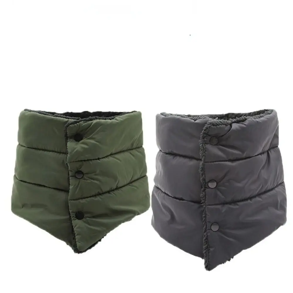 Sciarpe invernali calde al collo caldo Sciarpa in velluto impermeabile dal design alla moda Sciarpa in velluto caldo antivento per esterni