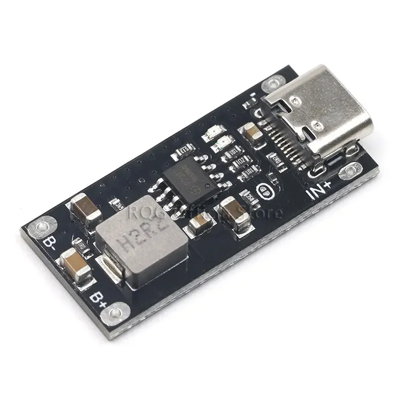Type-C USB Input High Current 3A Polymer Ternary Lithium Battery Quick Fast Charging Board IP2312 CC/CV Mode 5V To 4.2V