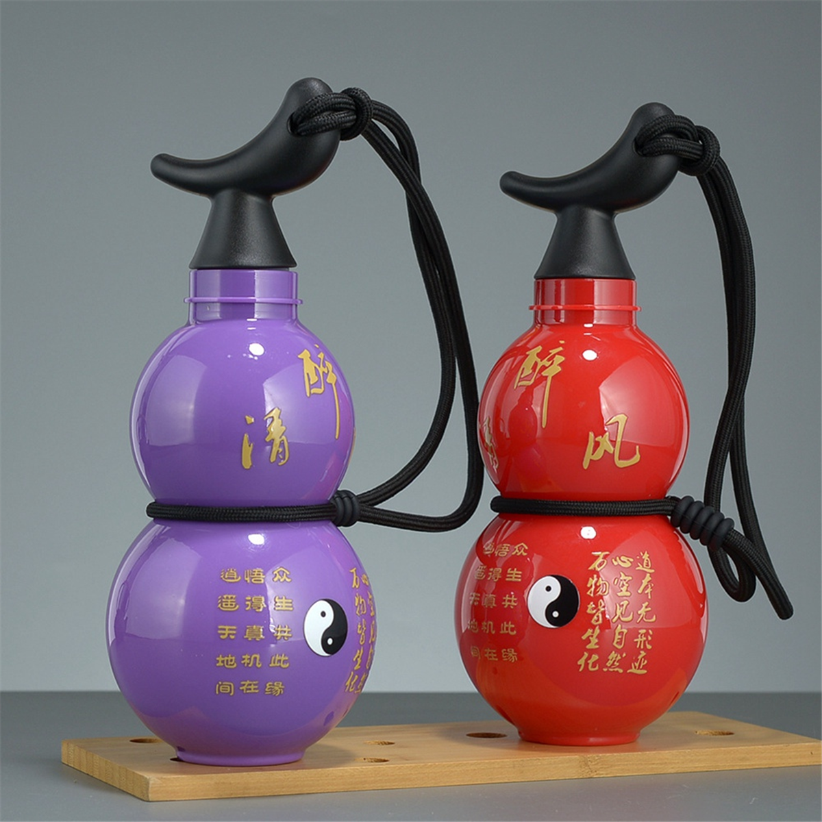 A72P Gourd Water Bottle, Fashionable Drinking Water Bottle, Classic Gourd Water Bottle of Ancient Chinese Heroes