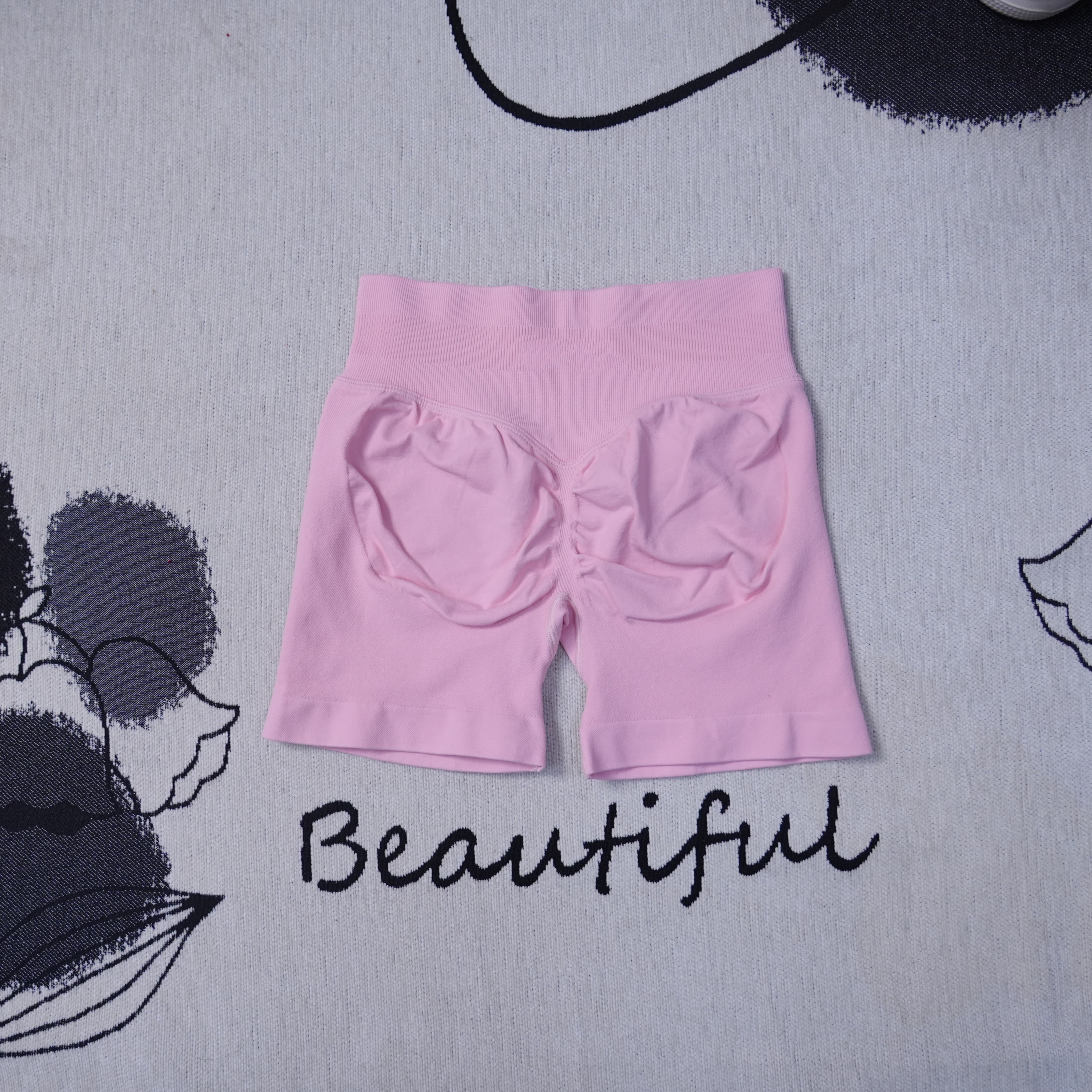 Dynamic Shorts 4.5" Women's Seamless Yoga Shorts High Waisted Butt Lifting Breathable Workout Gym Running Comfort