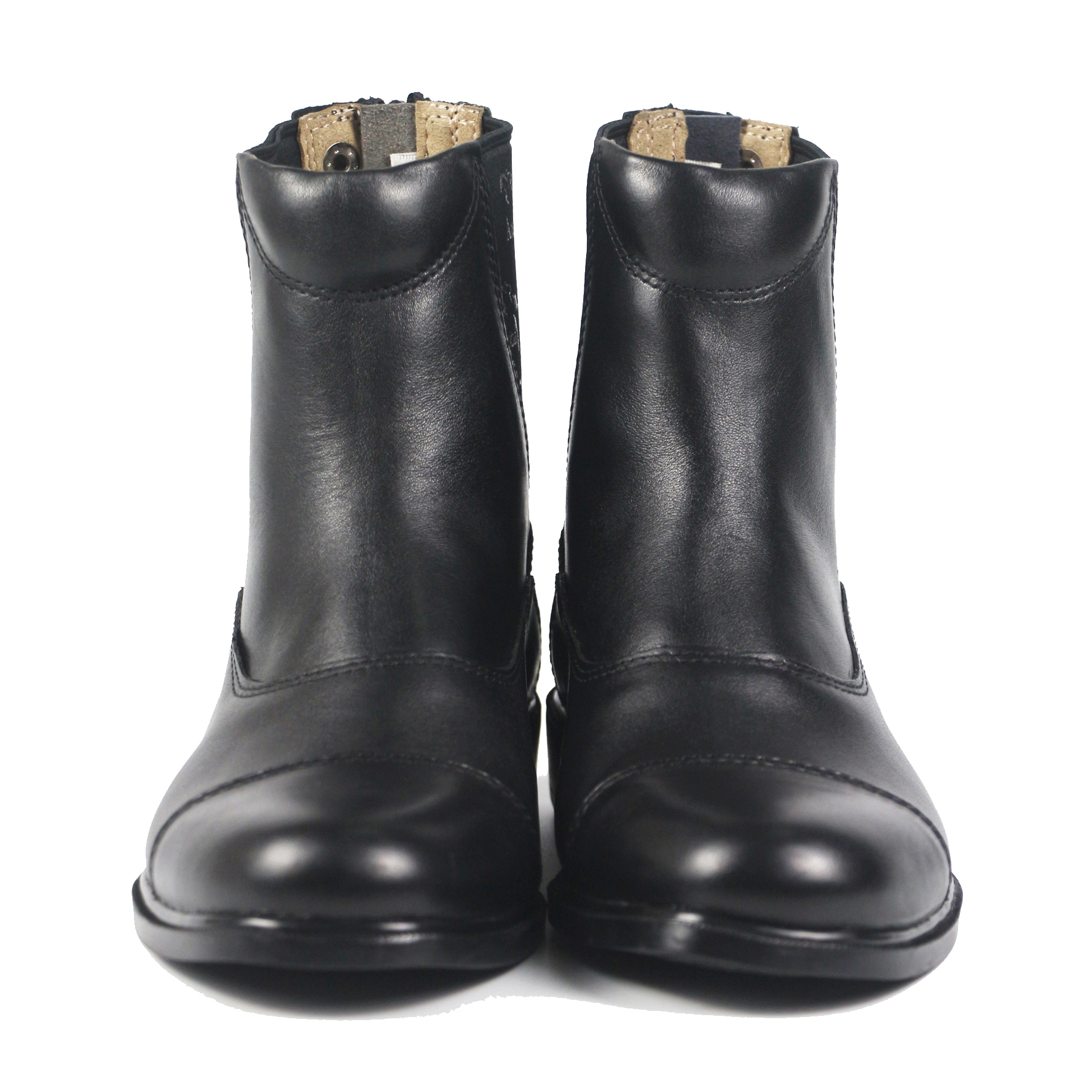 Aoud Saddley-botas equestres de couro para homens e mulheres, botas de equitação de alta qualidade, zíper traseiro