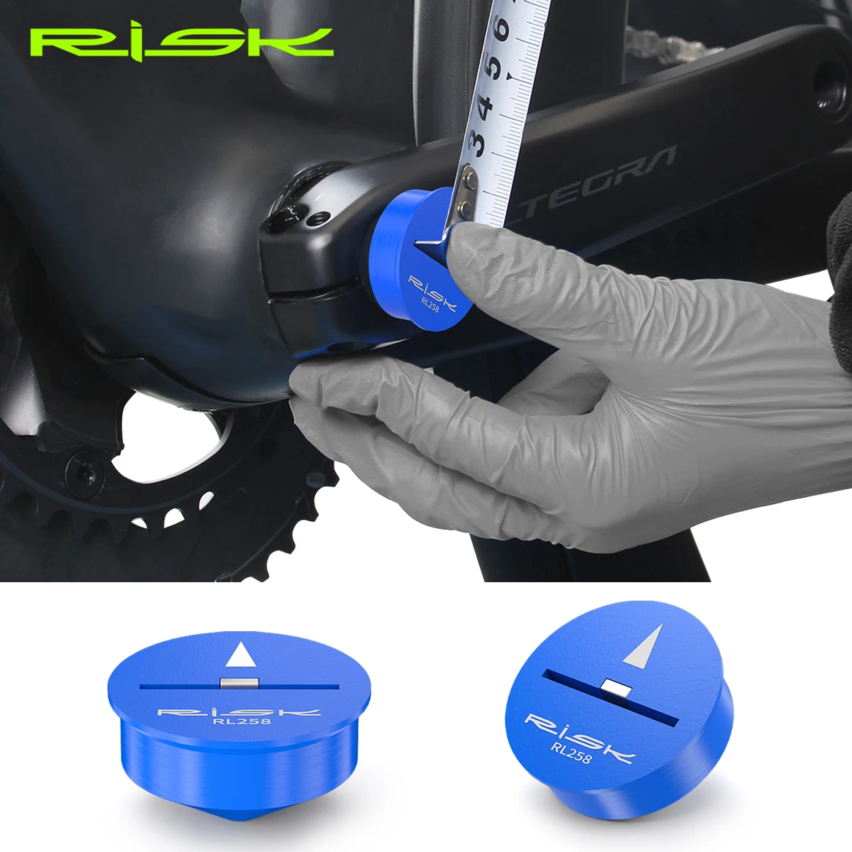 RISK Bicycle Bike Seat Cushion Height Measuring Tool Fitting Measurement Gauge Saddle Tool