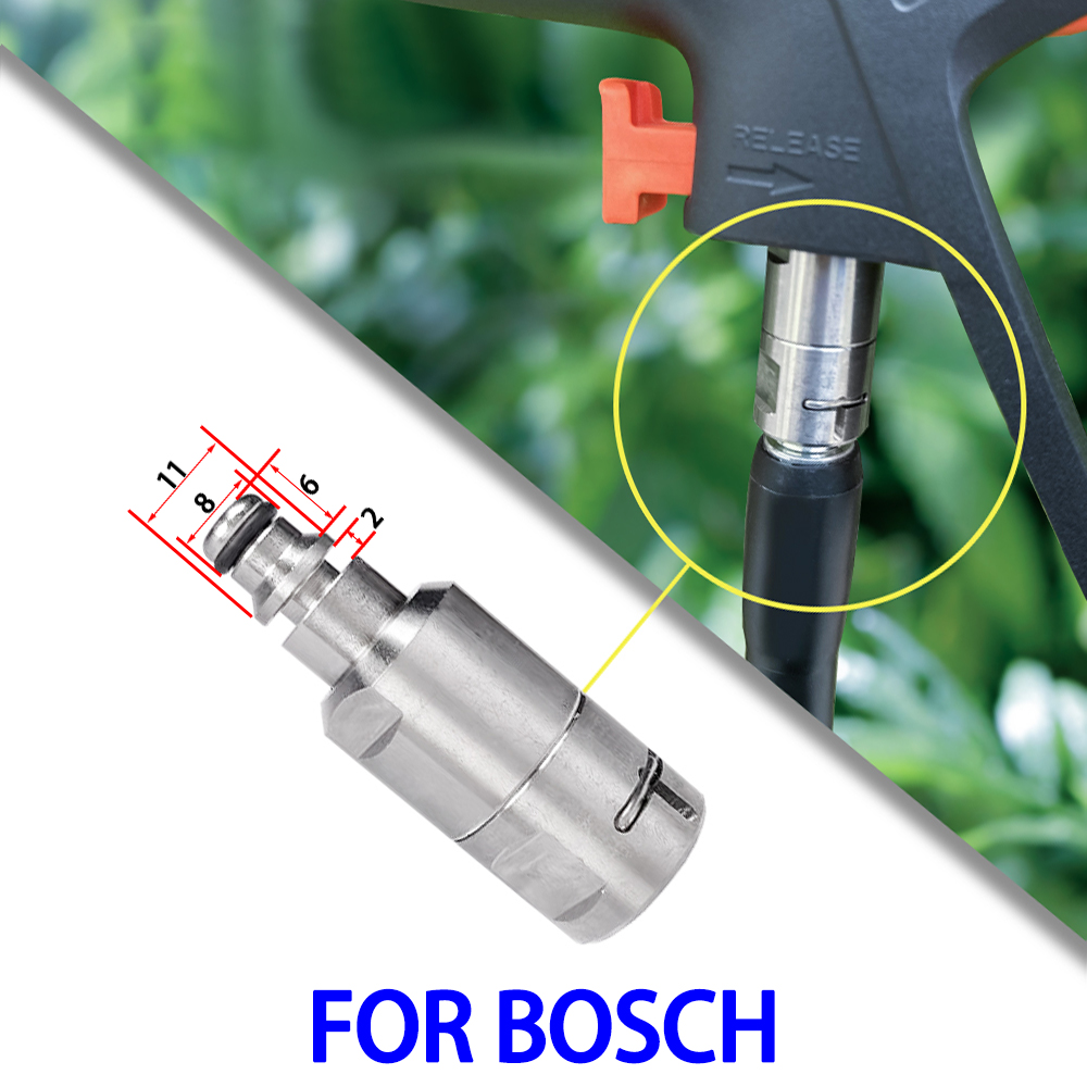 Anti Tangle Adapter Quick Connection High Pressure Water Gun Drain Pipe For Karcher Bosch Accessories High Pressure Washer