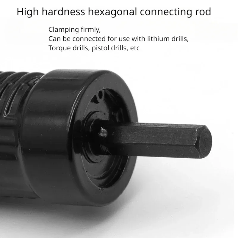 Electric Rivet Gun Conversion Joint Multi Specification Guide Nozzle Willow Gun Core Pulling Rivet Gun Electric Conversion Joint