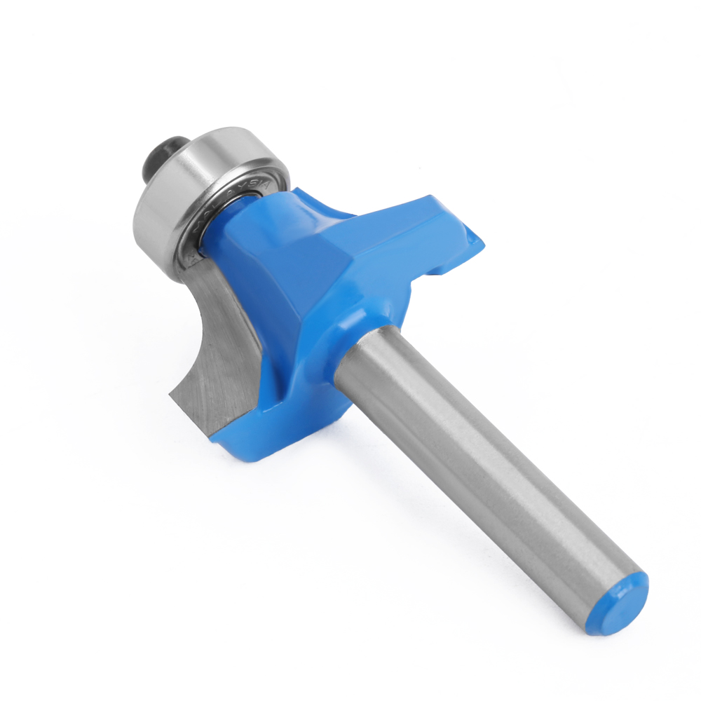 1Pc 6Mm 1/4 Vỏ Góc Nhỏ Tròn Router Bit Cho Gỗ Viền Gỗ Cối Xay Cổ Điển Cắt Chút Cho gỗ MC01035