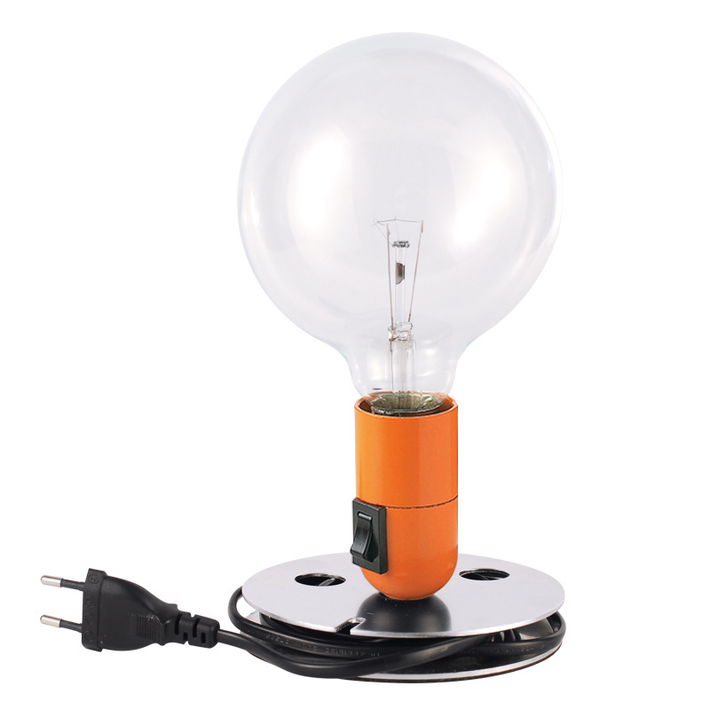 Customizable desk lamp yellow orange study bedroom desktop bedside table