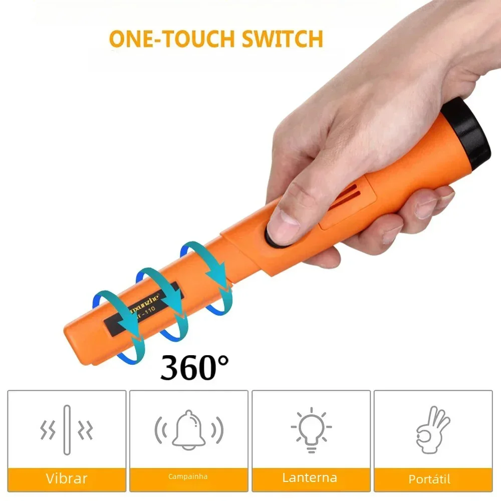 TC-110 Draagbare Metaaldetector Wijzer Handheld Gp-Pointer Metaaldetector Ip68 Waterdichte Positionering Staaf Detector