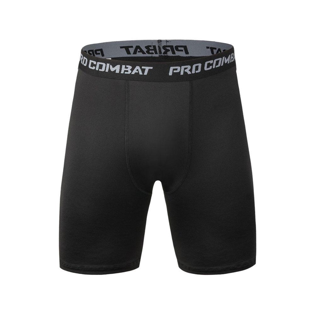 Sports Men Leggings Male Fitness Pants Elastic Compression Tights Gym Running Training Shorts Quick Drying Bottoming Shorts