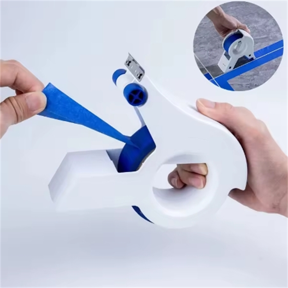 Painter Masking Tape Applicator Dispenser Machine Wall Floor Painting Packaging Sealing Tool for 1.88-2" X 60 Yard Standard Tape