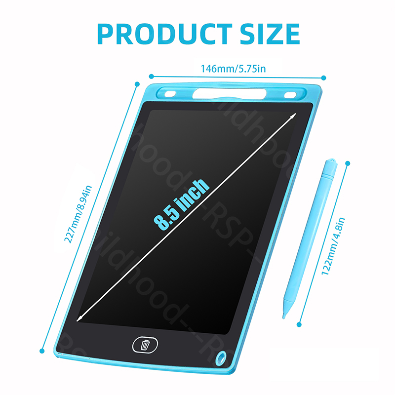 8.5 Inch LCD Writing Tablet Digital Drawing Tablet Handwriting Pads Portable Electronic Tablet Board For kids Birthday Xmas Gift