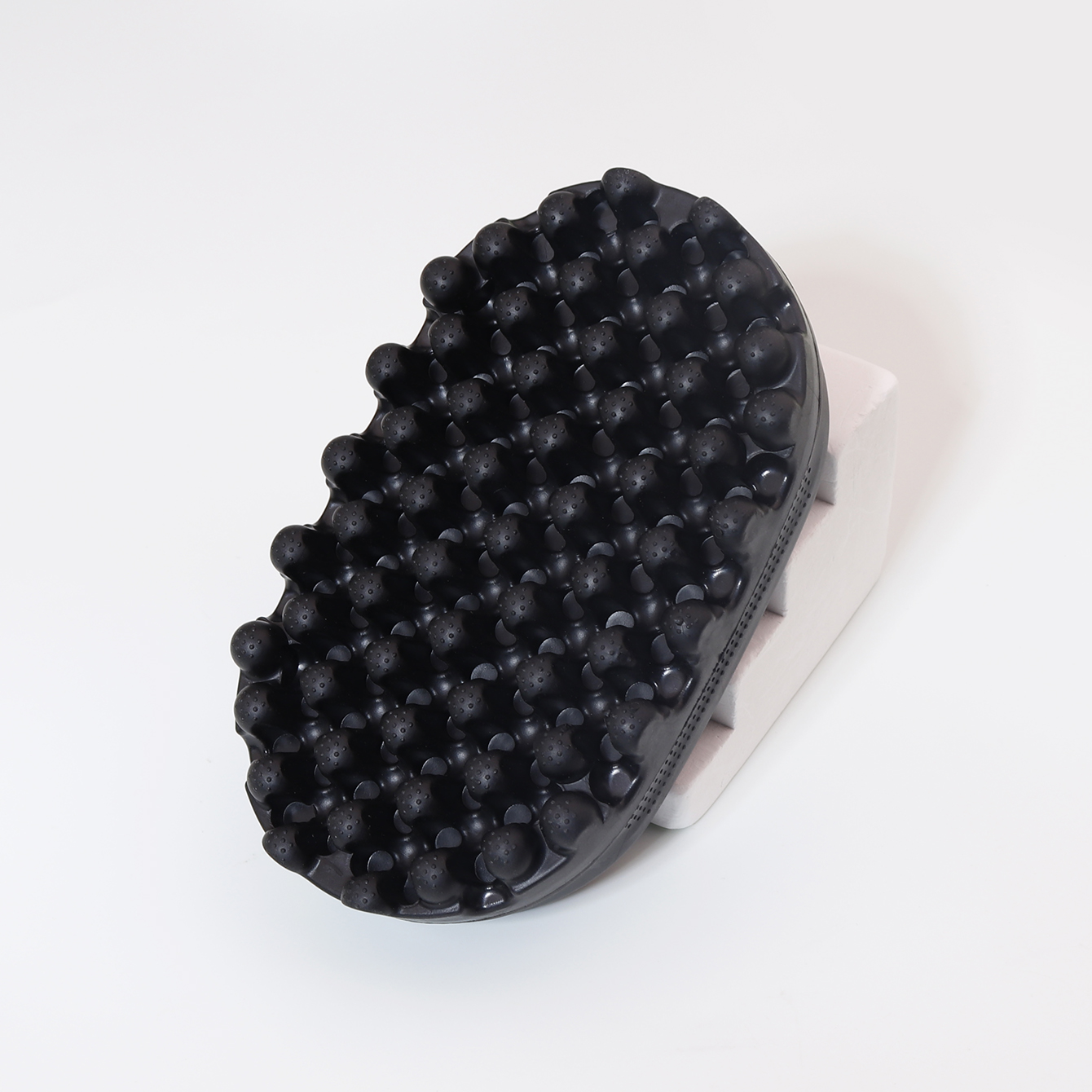 1Pc Luxury Twist Styler Brush, Durable Washable Afro Curl Sponge Racket Barber&Daily Use, Ideal Curly，Special for real hair wigs