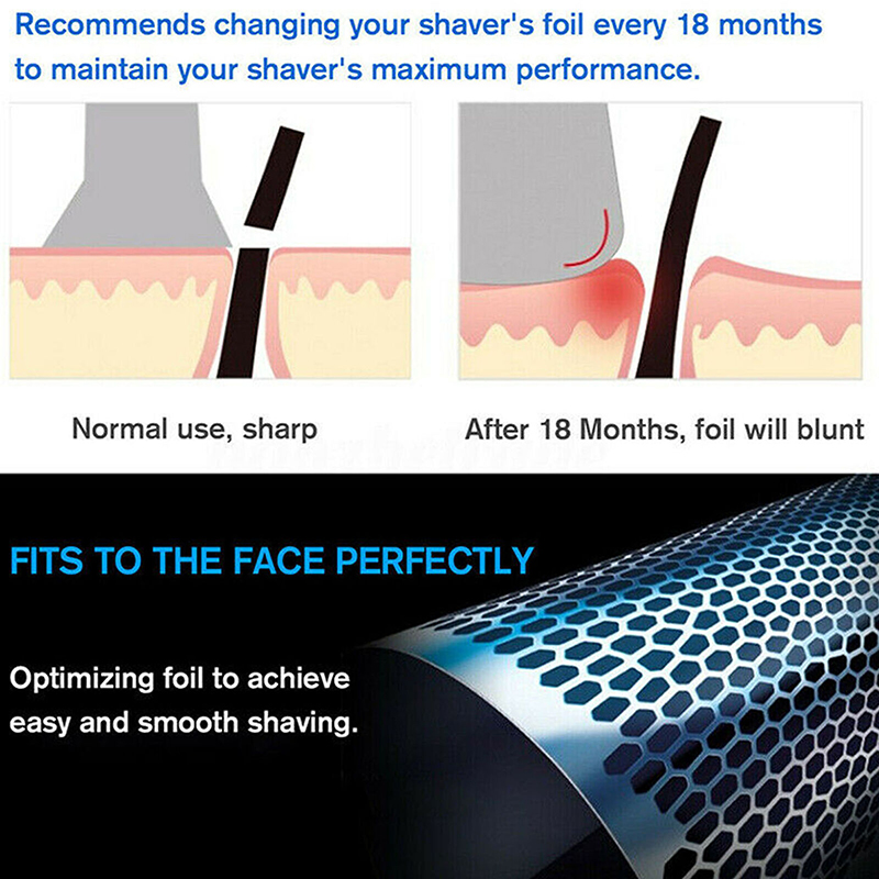 For Braun 32B 32S 21B Series 3 310S 320S 340S 3010S Replacement Shaver Foil Head