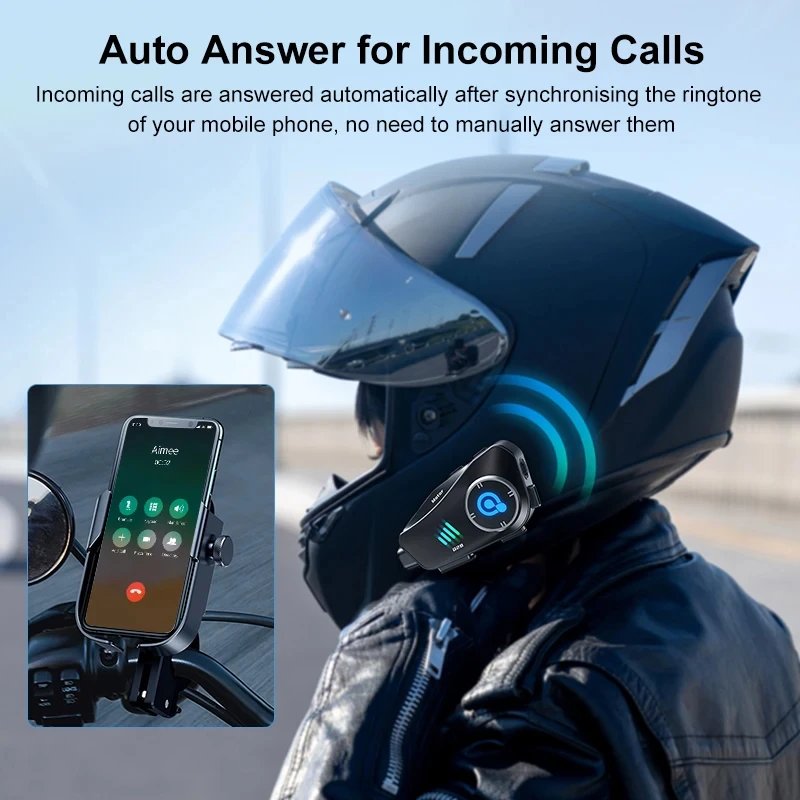 Fone de ouvido para capacete de motocicleta, bluetooth, bt5.3, com gravador de condução hd, câmera sem fio, 1080p, disco rígido, gravador de vídeo, chamada