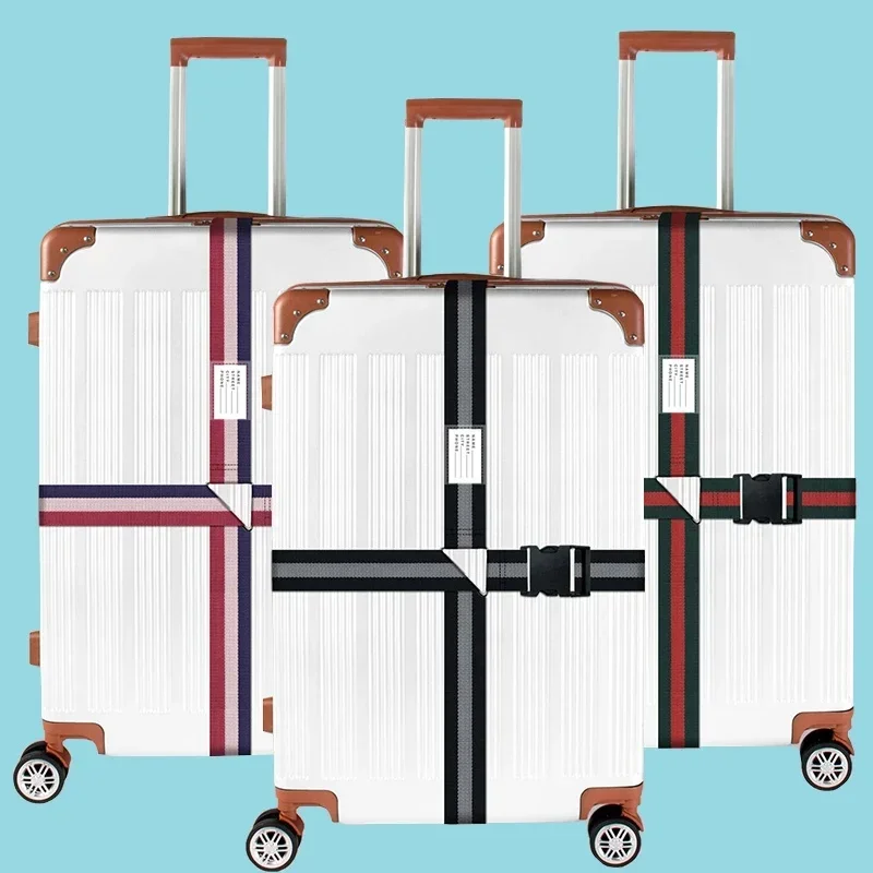 Comode cinghie per bagagli regolabili Bungees portatili Cintura riutilizzabile necessaria da viaggio facile Proteggi gli articoli degli accessori per valigie
