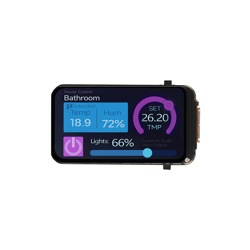 Waveshare ESP32-C6 1,47-Zoll-Display RISC-V-Entwicklungsboard WiFi 6 & BT ESP32 1,47-Zoll-Bildschirm 172 × 320 LCD für AIoT GUI LVGL HMI