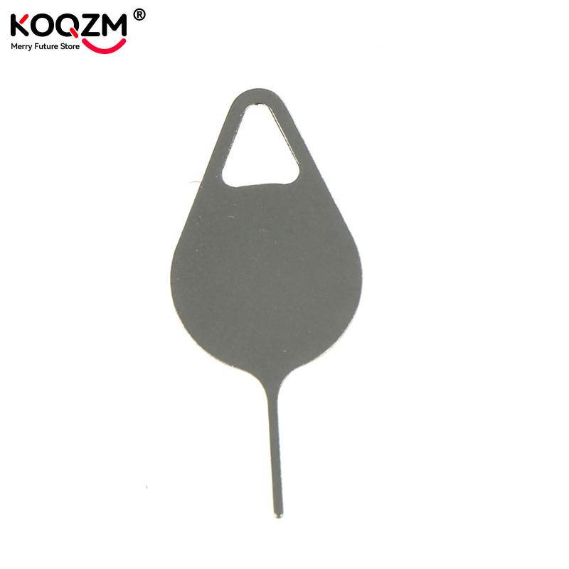 10 stücke Sim Karte Tray Entfernung Eject Pin Tool Edelstahl Nadel für Smart Handys Smartphone