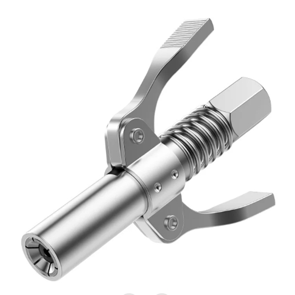 1pc acoplador de pistola de graxa 10000 psi npti/8 bomba de óleo liberação rápida graxa ferramentas ponta do carro seringa lubrificante ponta graxa bocal reparação