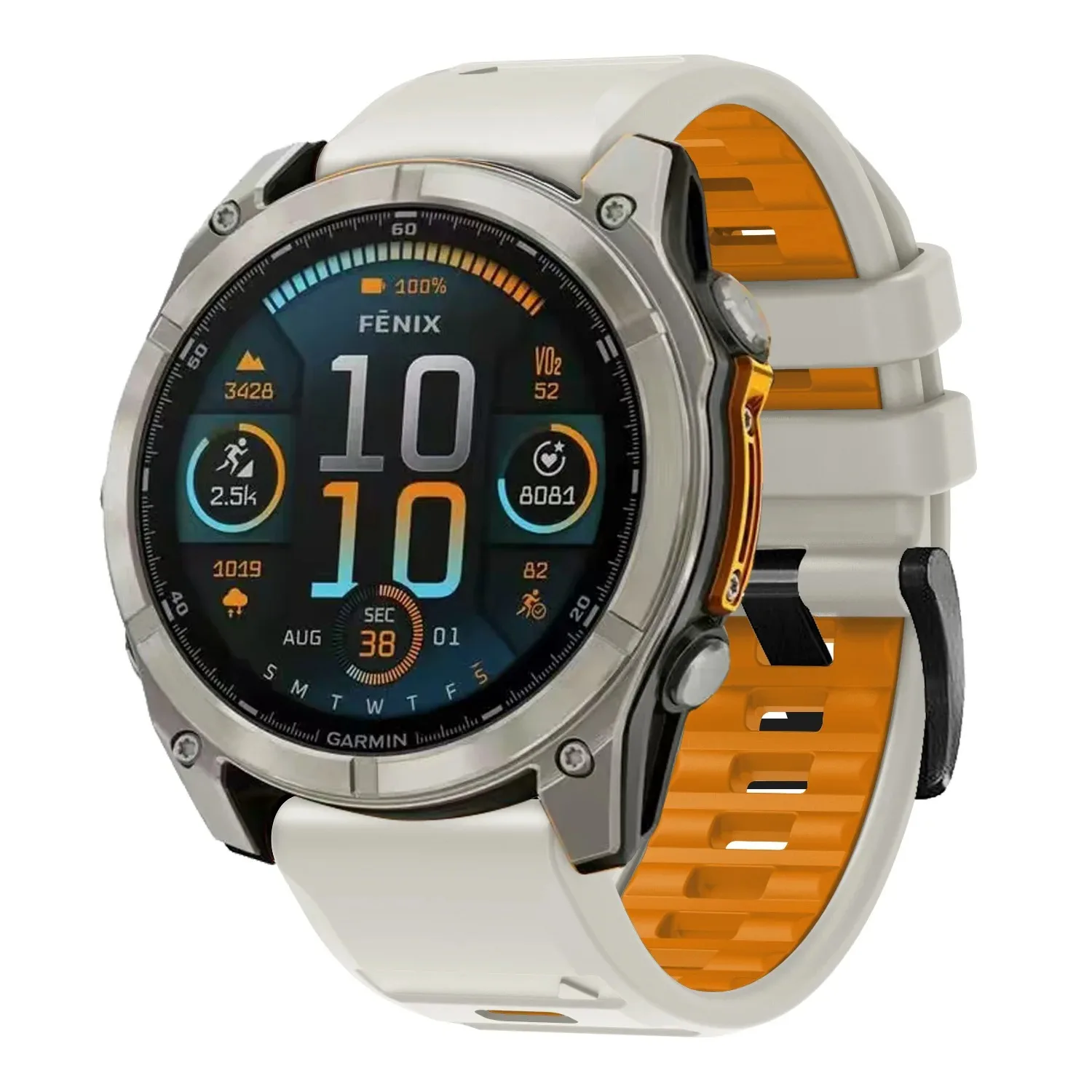 Para Garmin Fenix 8 43mm 47mm 51mm pulsera deportiva de silicona Original para Garmin Epix/Quatix7/Fenix 7X 6X 7S Pro/Descent Mk3 Band