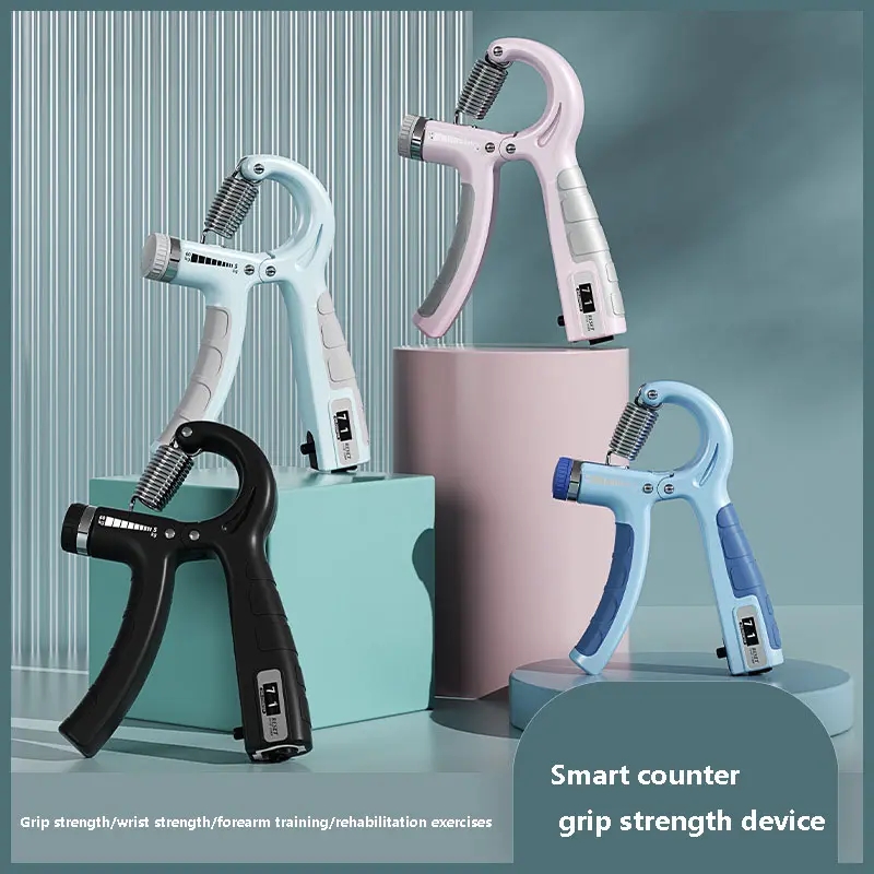 Fortalecedor de empuñaduras de mano para hombres y mujeres, masajeador de dedos con resorte para brazo, expansor, ejercicio de mano, gimnasio, entrenamiento físico, pinza de muñeca