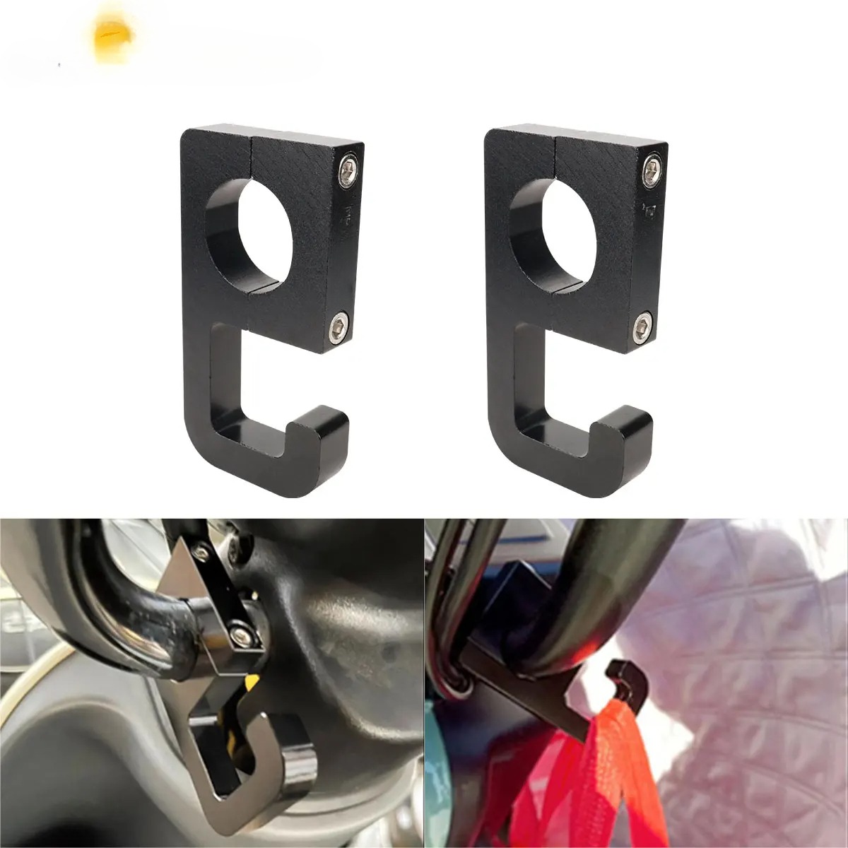 Motorfiets 22 Mm Cnc Aluminium Stuur Bagage Helm Haak Voor Honda PCX150 PCX160 Pcx 160 150 125 2014-2021 Moto Onderdelen
