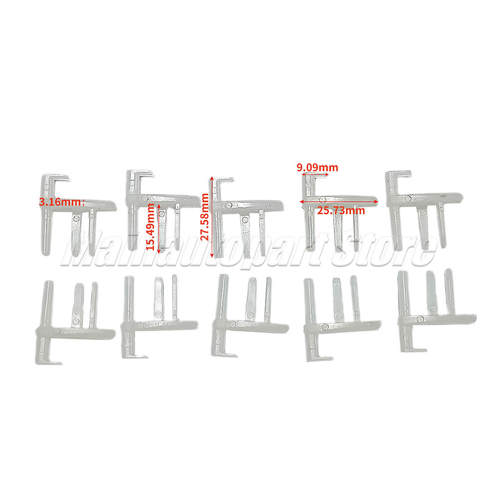 5 x Pairs for SEITZ for Dometic Flyscreen Caravan Window Blind End Clips 5 L/H 5 R/H Motorhome