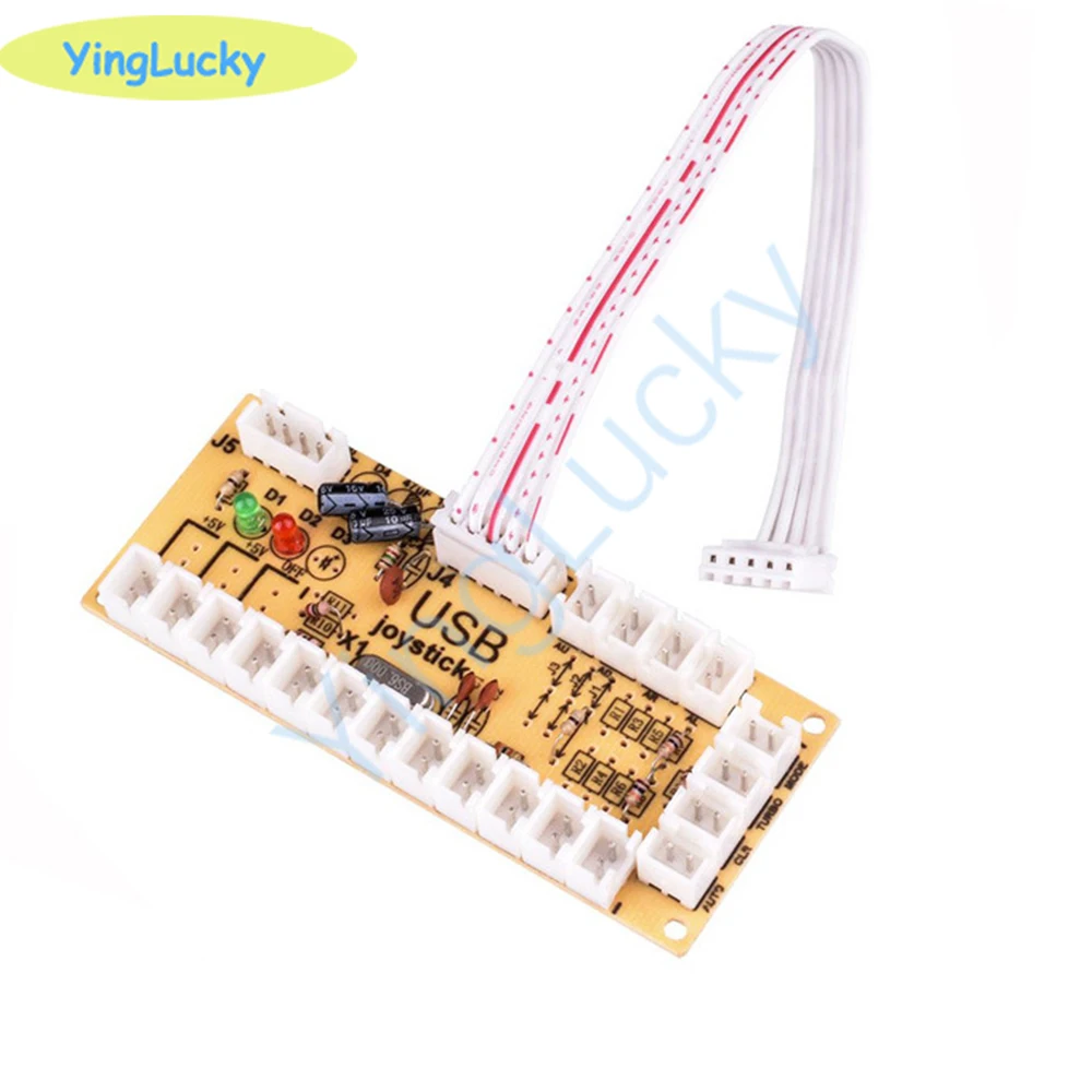 10/4/2 stücke Joystick 5Pin Kabel Verdrahtung Arcade kabelbaum 5 Pin Joystick Für Sanwa /SEIMITSU Joystick Verbindung Zu USB Encoder