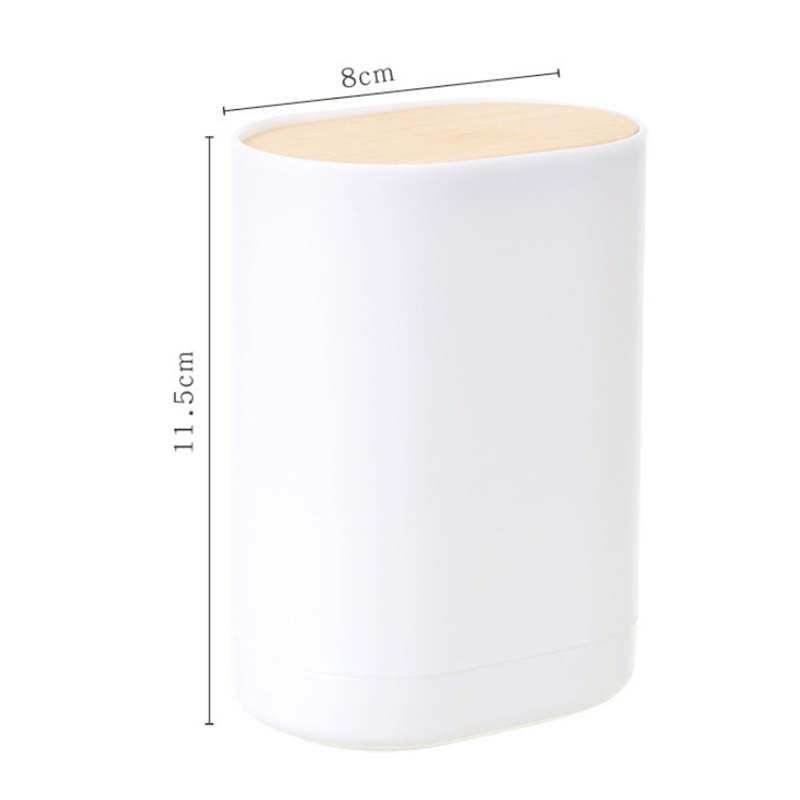 Toothpick Box Cotton Swabs Holder Tooth Pick Automatic Dispenser Press Can Living Room Table Accessories Cotton Bud Container