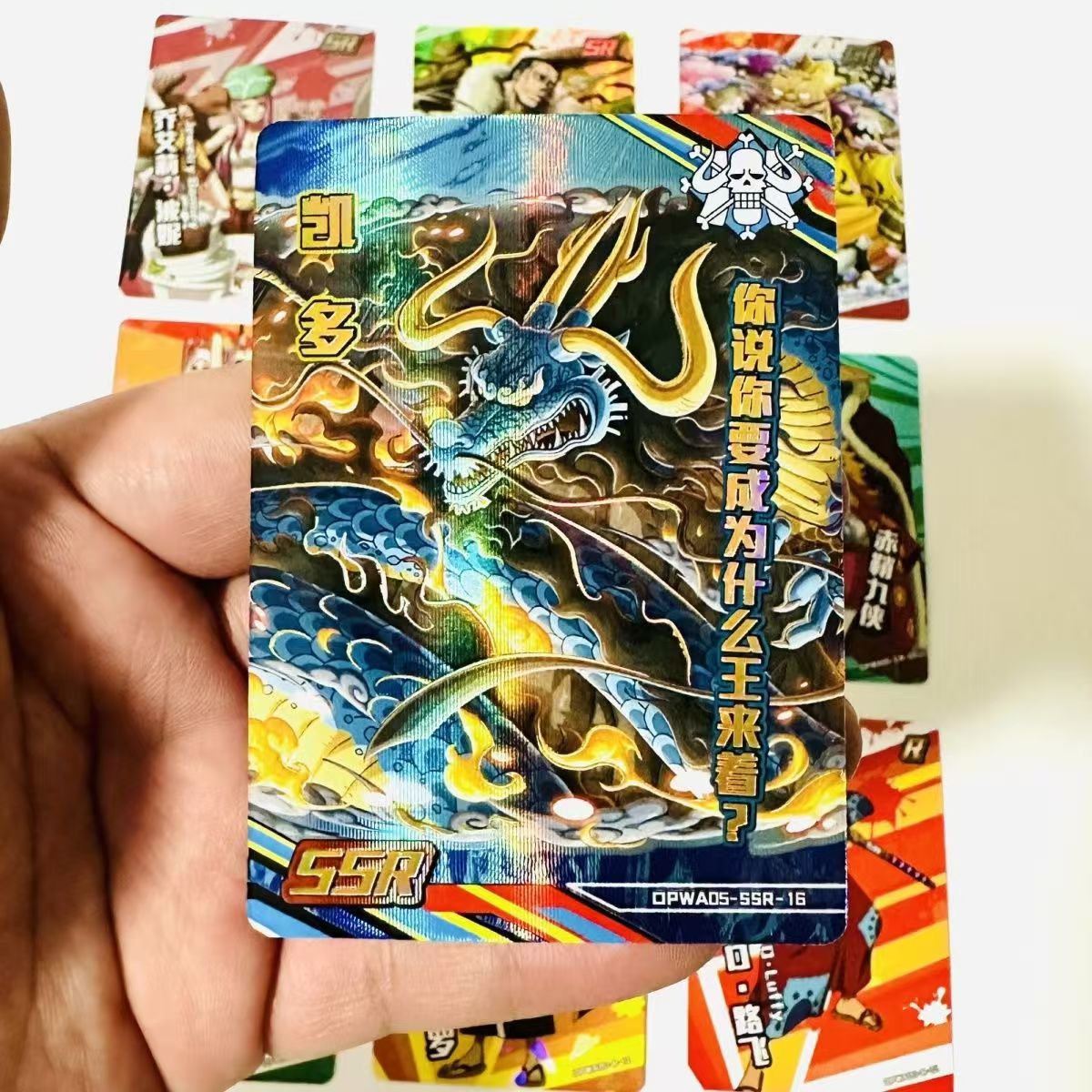 Cartas coleccionables de Anime de una pieza, juego de cartas coleccionables de Luffy Zoro, Sanji Nami TCG, caja de refuerzo
