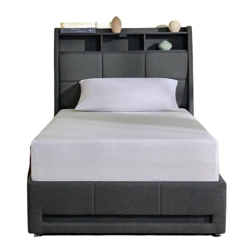 Full Size Mattress, 8 Inch Gel Memory Foam Mattress in a Box, Fiberglass Free, Breathable Mattress for Cooler Sleep Supportive