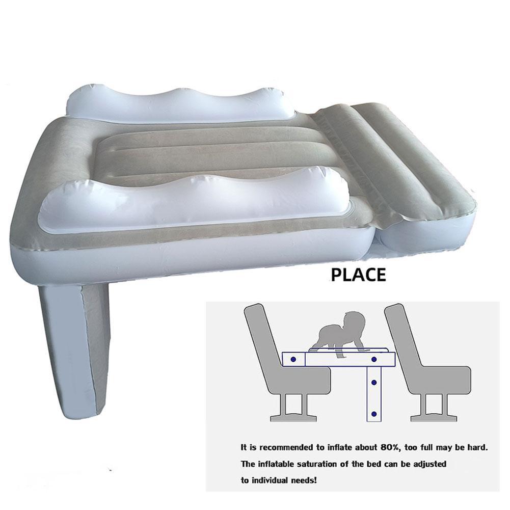 Nuevo colchón inflable cómodo para dormir para bebé, colchón de aire flocado ligero Universal para viajes y acampada al aire libre para coche para niños