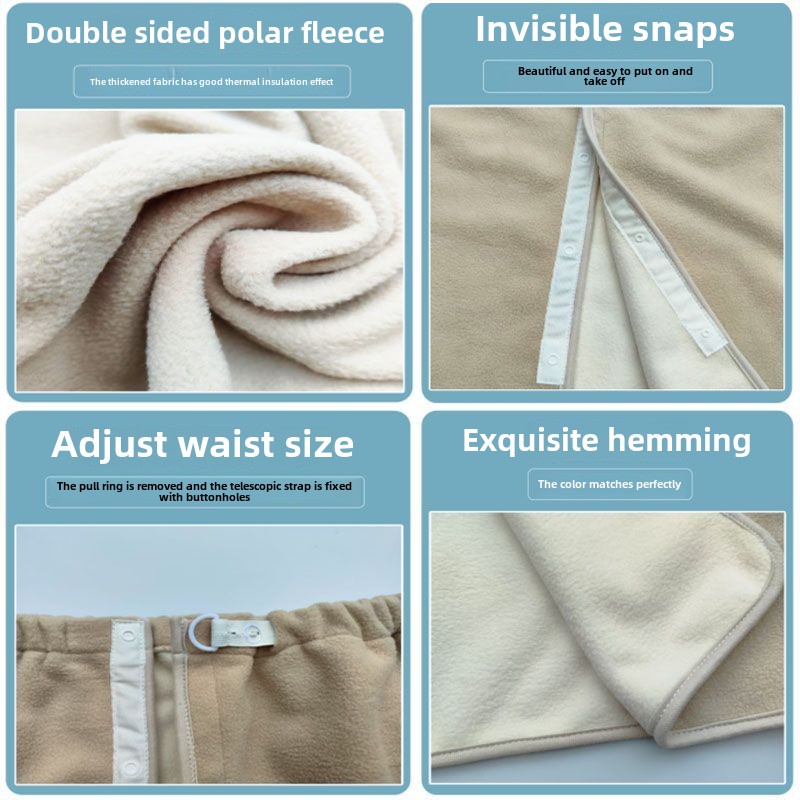 หนาผ้าอ้อมผู้ใหญ่กระโปรงผ้าฝ้ายผู้สูงอายุผ้า Pad ประจําเดือน Incontinence Breathable Leak-proof MenWomen