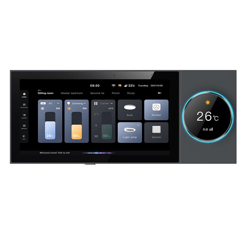 Tuya Panel Control Wifi Zigbee Geräte Tuya Zigbee Gateway Build In 6 Zoll Npanel Tuya Smart Home Control Panel