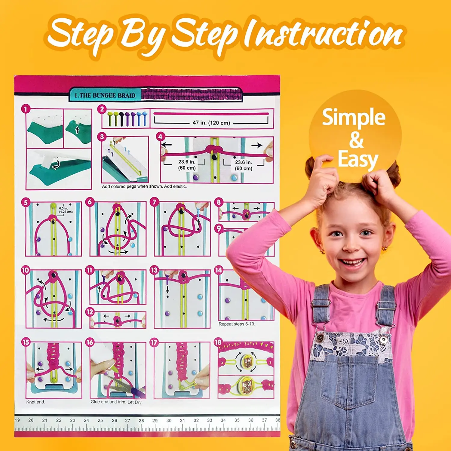 DIY Armband Herstellung Kit Für Mädchen Schmuck Webstuhl Geflecht Armband Maker Handwerk Sets Handgemachte Spielzeug Für Mädchen Geschenk