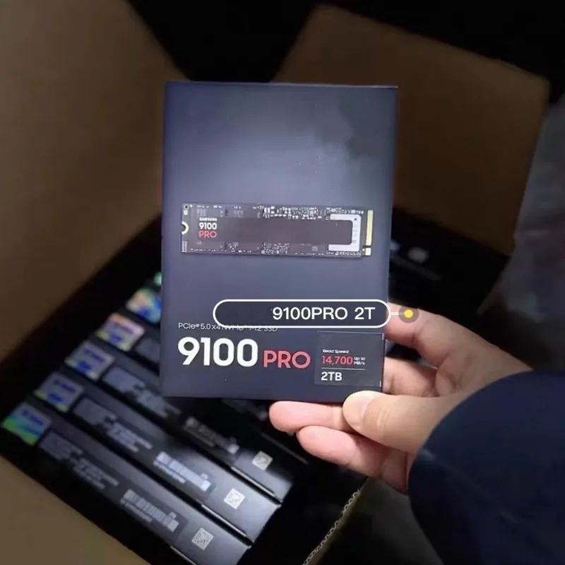 Neue Für Samsung SSD 9100PRO 1 TB 2 TB 4 TB PCIe 5,0 X4 M.2 2280 solid-state-laufwerk Für PC notebook PS5 computer Neue original