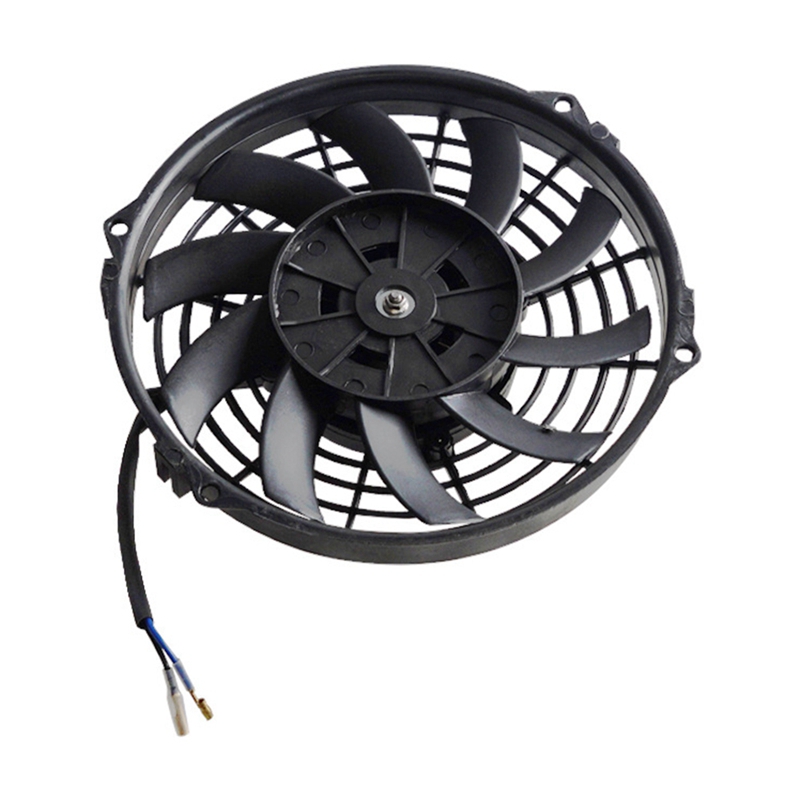 Diskon Besar Kipas Radiator Elektrik 16 Inci Kipas Pendingin Universal Penyetelan Mobil 12V 80W Kipas Elektronik Pendingin Radiator Peniup Isap