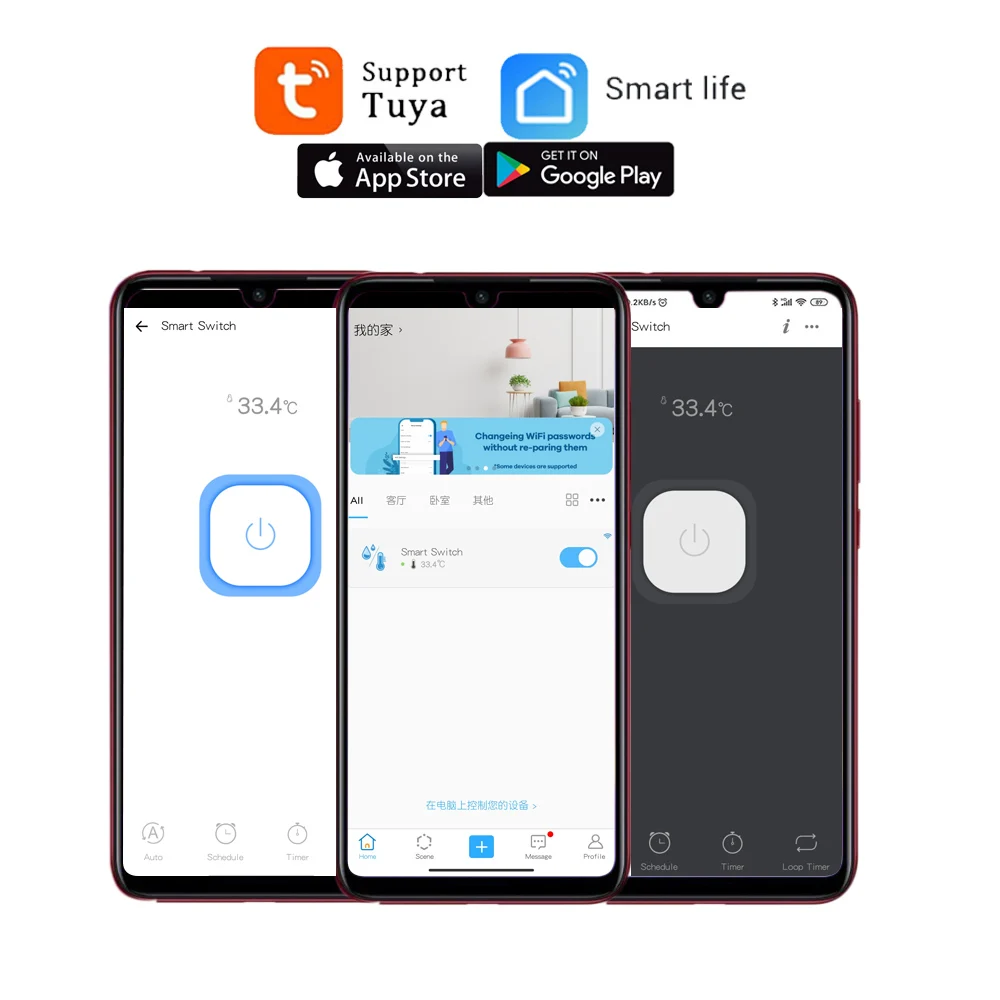 Envío Gratis, Sensor de interruptor de temperatura inteligente Tuya con salida de relé de sonda, Monitor remoto WiFi, funciona con Google Home Alexa