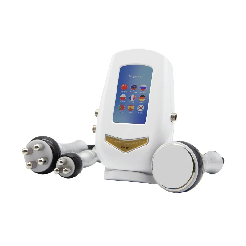 40k celulite queima corpo e rosto máquina de radiofrequência cavitação ultrassônica máquina de emagrecimento terapia de luz vermelha massageador