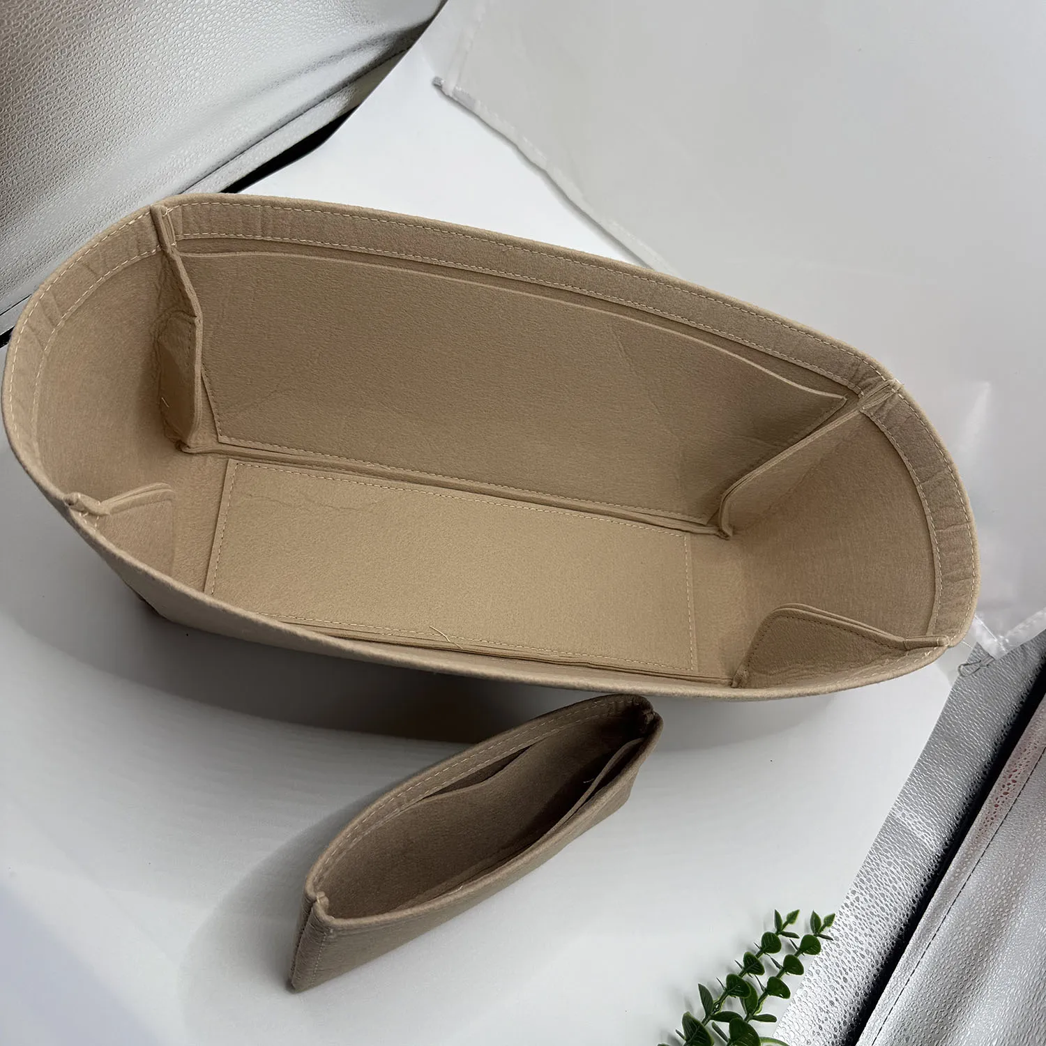 Lining Storage Pouch And Organization Inner Liner Purse Fit Polene Cyme Tote , Insert Organizer For Cyme Tote Bag