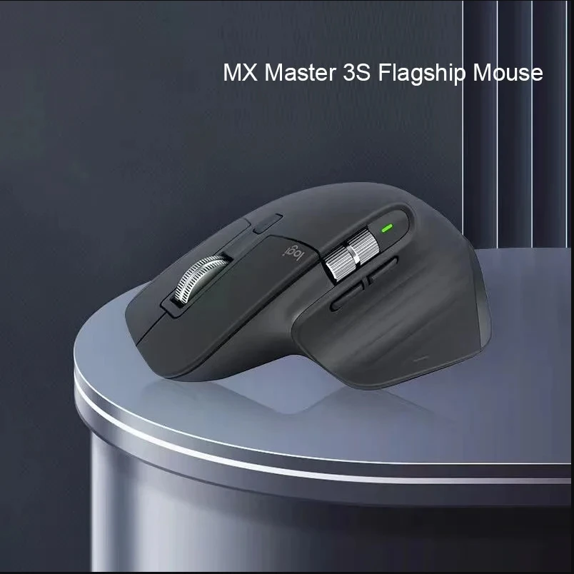 ロジクール MX マスター 3S ワイヤレス Bluetooth マウス ビジネス オフィス ソフトトーン マウス 人間工学に基づいたビジネス オフィス マウス